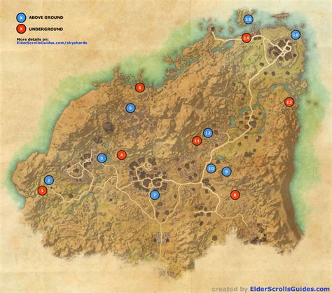 Rivenspire Skyshards Map Elder Scrolls Online Guides