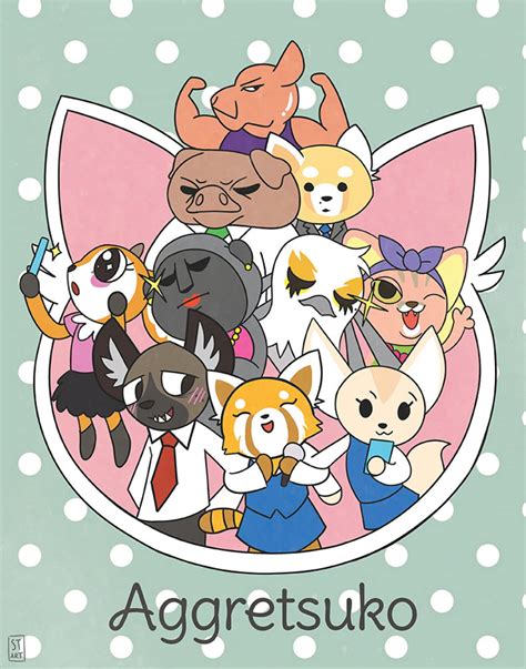 Aggretsuko Cast Photo Etsy