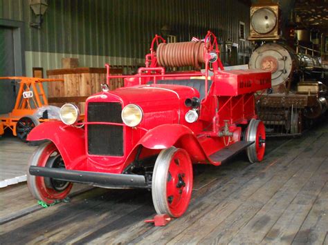 This Is A 1930 Ford Model A Aa Railroad Fire Truck At The Sacramento