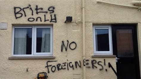 Portadown PSNI Give Warning On Racist Graffiti BBC News