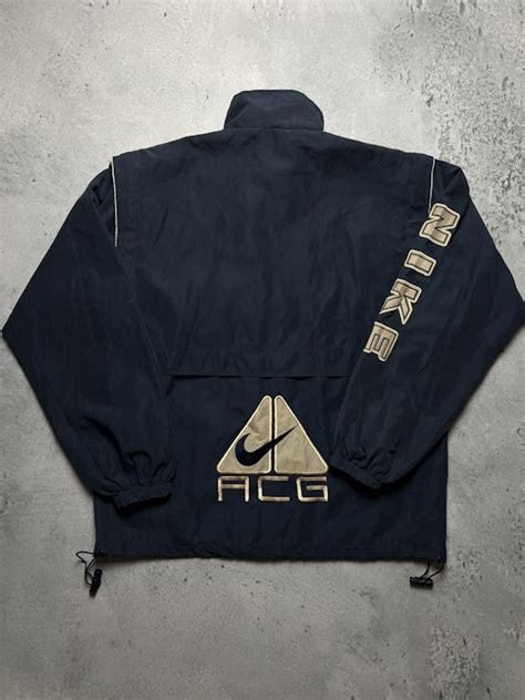 Nike 🇺🇸 Nike Acg Vintage Zipper Jacket Central Swoosh Logo Y2k 90s Grailed