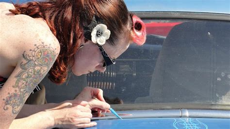 Automotive Artist Spotlight On Hot Rod Jen Autoblog