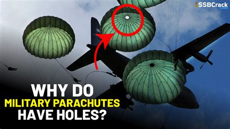Why Do Military Parachutes Have Holes How It Works