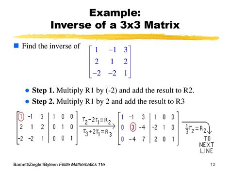How To Find The Inverse Of A 3x3 Matrix - slideshare