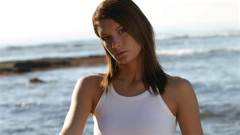Orsi Kocsis Babe Model Hungarian Playmate Of The Year Woman Water