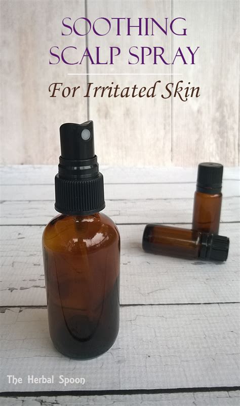 Soothing Scalp Spray For Irritated Skin The Herbal Spoon Homemade