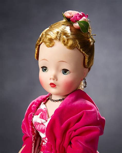 superb cissy in pink camellia ballgown and velvet stole original box 1958 1600 2100 art