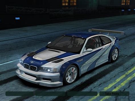 Igcd Net Bmw M Gtr In Need For Speed Carbon