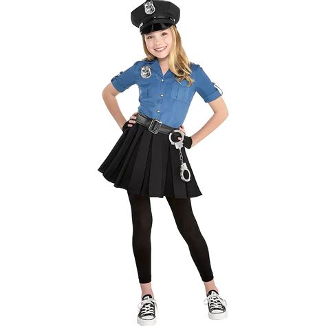 Girls Officer Cutie Cop Costume Party City Canada