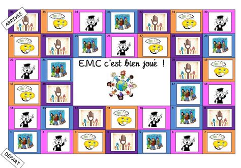 Jeu Pour Travailler Lemc à Loral En Classe Entière Sur Les 4 Thèmes