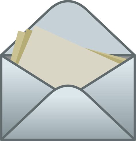 Envelope Animated Clip Art Library