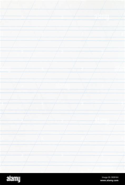 Background From Notebook Narrow Lined Sheet Of Paper Stock Photo Alamy