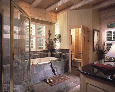 pin by ashlee shea on for the home cabin bathroom decor cabin bathrooms modern cabin decor