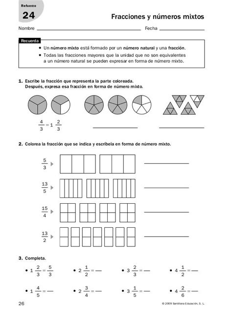 Refuerzo Y Ampliacion Matematicas 6º Ejercicios Matematicas Primaria