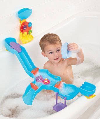 Bath time is an important ritual to clean and soothe your toddler. Tub Time Water Park Playset | Kids bath toys, Bath toys ...