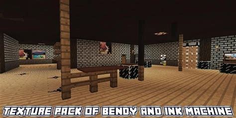 Texture Pack Of Bendy And Ink Machine For Mcpe For Android