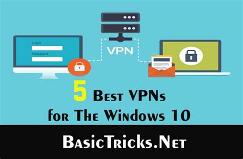 5 Best Vpns For The Windows 10 Basictricks