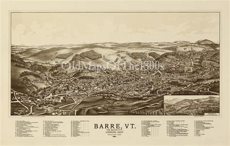 Barre Vermont In 1891