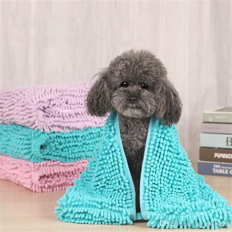 2021 Dog Towel Pet Drying Towel Ultra Soft Microfiber Chenille Dog Pet
