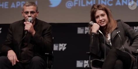 Vidéo Abdellatif Kechiche et Adèle Exarchopoulos au New York Film Festival le octobre