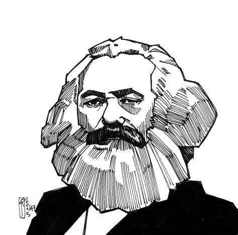 Karl Marx 10311017 Gato Psicodelico Ilustraciones Linograbado