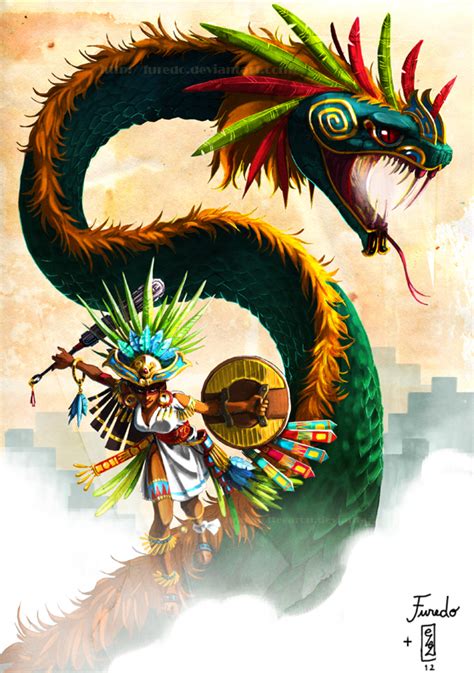 Quetzalcoatl Dancer By Marmottegarou On Deviantart