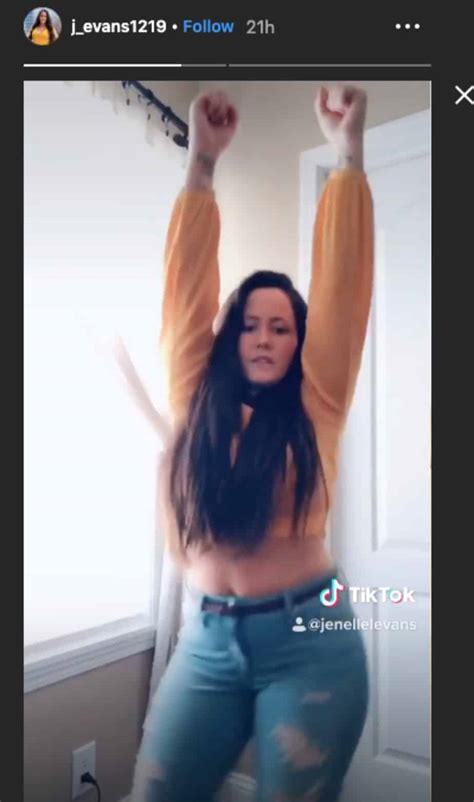 Jenelle Evans Tik Tok Dance Videos Teen Mom Fans Ask Her.