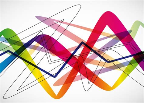 Abstract Colorful Wave Background Vector Illustration Free Vector