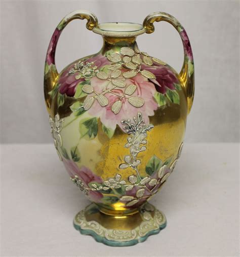 Bargain Johns Antiques Antique Porcelain Nippon Hand Painted Moriage