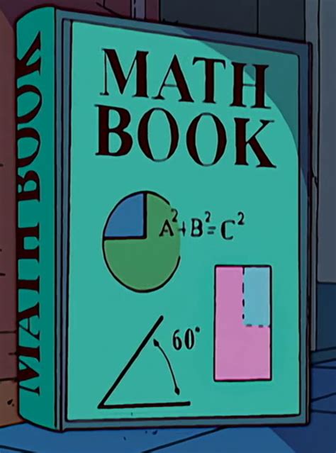 Delve into mathematical models and concepts, limit value or engineering mathematics and find the answers to all your questions. Math Book - Wikisimpsons, the Simpsons Wiki