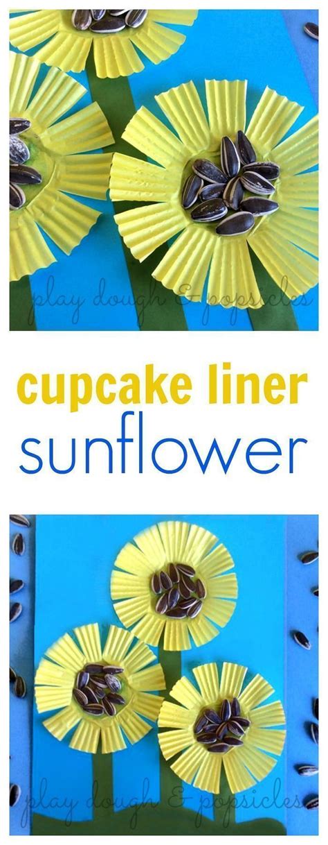 Sunflower Crafts Preschool Crafts Spring