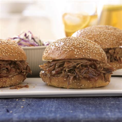 Slow Cooked Pulled Pork Sandwiches Recipe