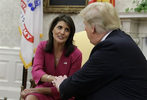 Un S Nikki Haley To Leave In Latest Trump Shake Up Ap News