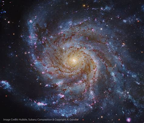 Astronomy Picture Of The Day M101 The Pinwheel Galaxy