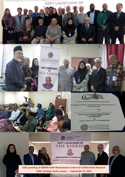 Iium consultancy team is a diverse network of consultants and industry professionals with a global mindset and a collaborative culture. KIRKHS-IIUM Establishes AbdulHamid A. AbuSulayman Centre ...