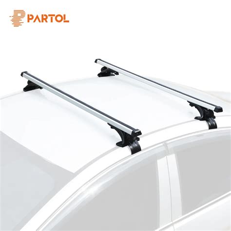 Partol Universal 120cm Car Roof Racks Cross Bars Crossbars 68kg 150lbs