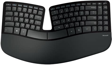 Microsoft L5v 00001 Sculpt Ergonomic Desktop Wireless Keyboard And
