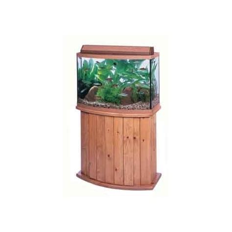 36 Gallon Bow Front Aquarium With Stand F