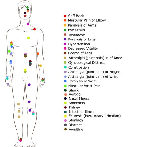 Reflexology Chart Business Mentor