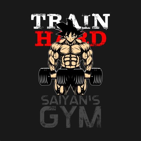 T Shirts Train Hard Gym Anime Dragon Ball Super Dragon Ball Super