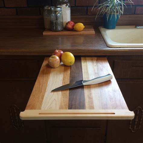 Replacement Pull Out Cutting Board Made To Order Slide Out Cutting