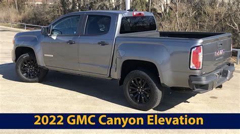 2022 Gmc Canyon Elevation A Well Balanced Mid Size Truck Youtube