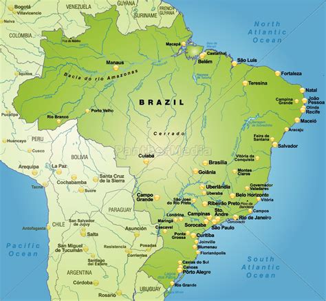 Karten Von Brasilien Karten Von Brasilien Zum Herunterladen Und Drucken
