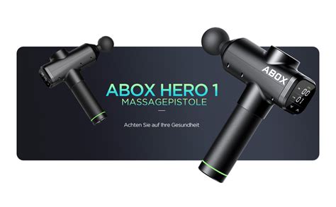 Abox Hero1 2021 Massagepistole Test And Erfahrungen ☑️