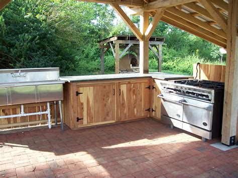 36.5'' h x 32'' w x 24'' d. Rising Earth: The Oxmoor Farm Outdoor Kitchen
