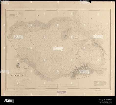 Chart Of Sandusky Bay Nautical Charts Ohio Sandusky Bay Sandusky