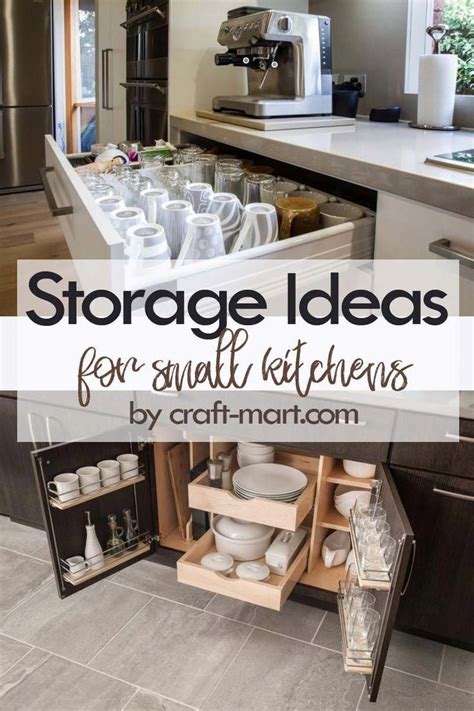 30 Clever Storage Ideas For Small Kitchens Decoomo