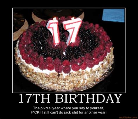 17th Birthday Quotes Funny Quotesgram