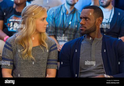 Amy Amy Schumer Chats It Up With Lebron James As Himself In