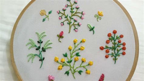 Simple Embroidery Designs Of Flowers Beautifully Basic Designs For Any